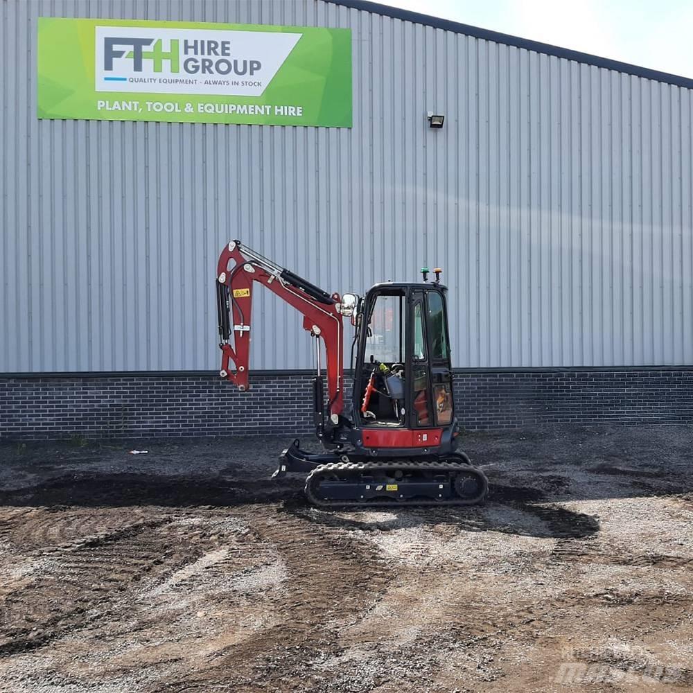 Yanmar Vio 27 Mini ekskavatörler, 7 tona dek