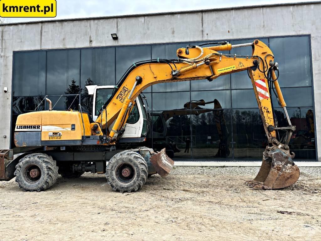 Liebherr A 314 Lastik tekerli ekskavatörler