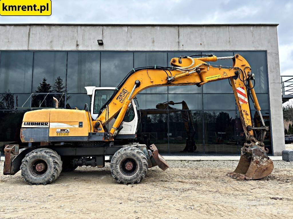 Liebherr A 314 Lastik tekerli ekskavatörler