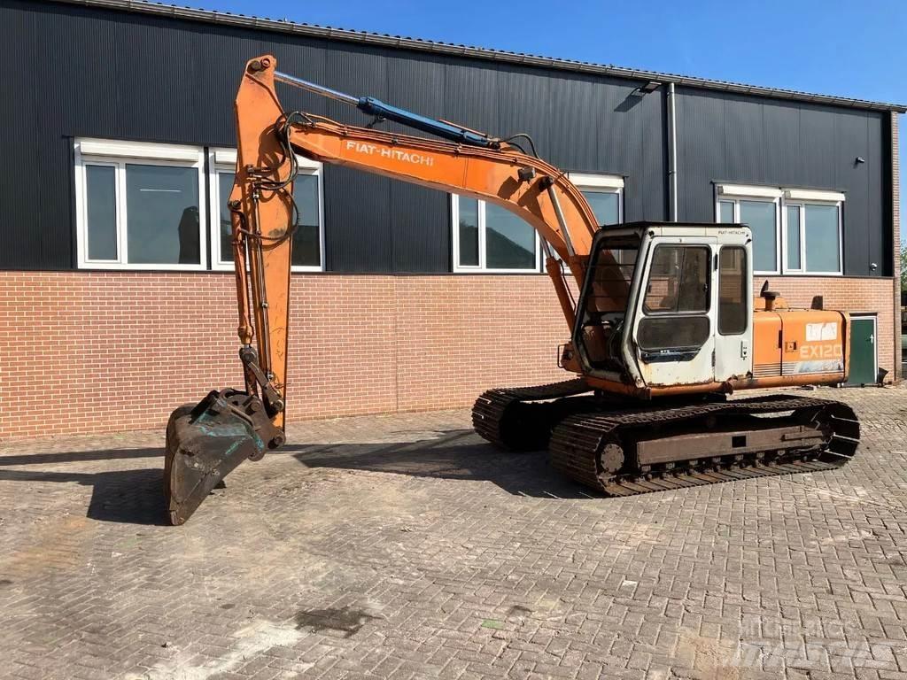 Fiat Hitachi EX120 Paletli ekskavatörler
