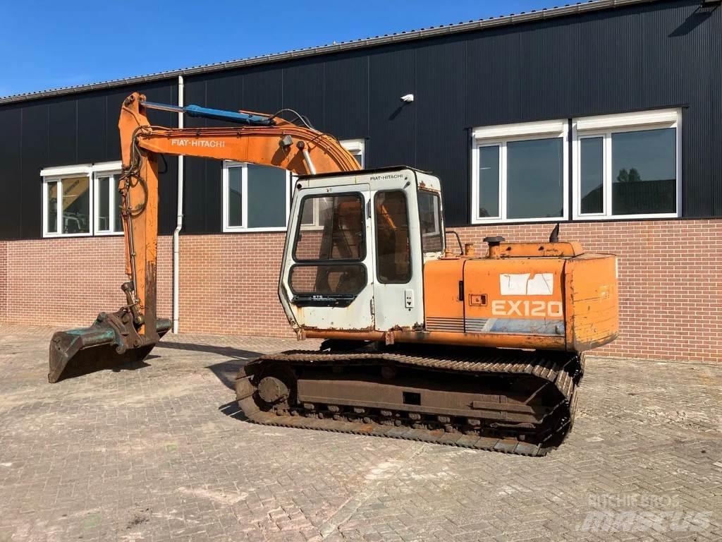 Fiat Hitachi EX120 Paletli ekskavatörler