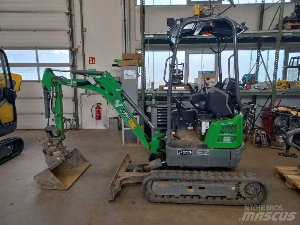 Wacker Neuson EZ17e Paletli ekskavatörler