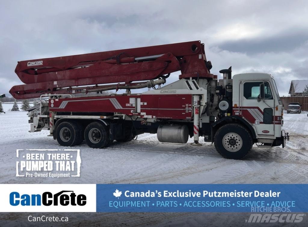 Concord CCP38ZX4-170 Beton pompaları