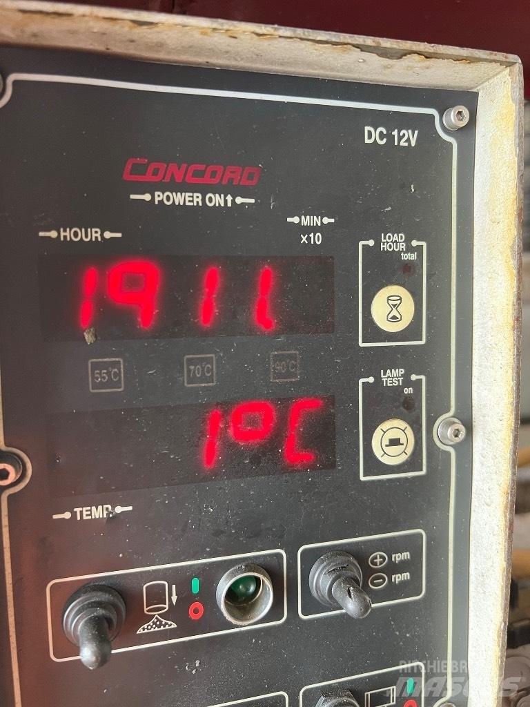 Concord CCP38ZX4-170 Beton pompaları