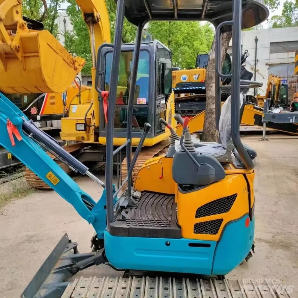 Kubota U 15 Mini ekskavatörler, 7 tona dek