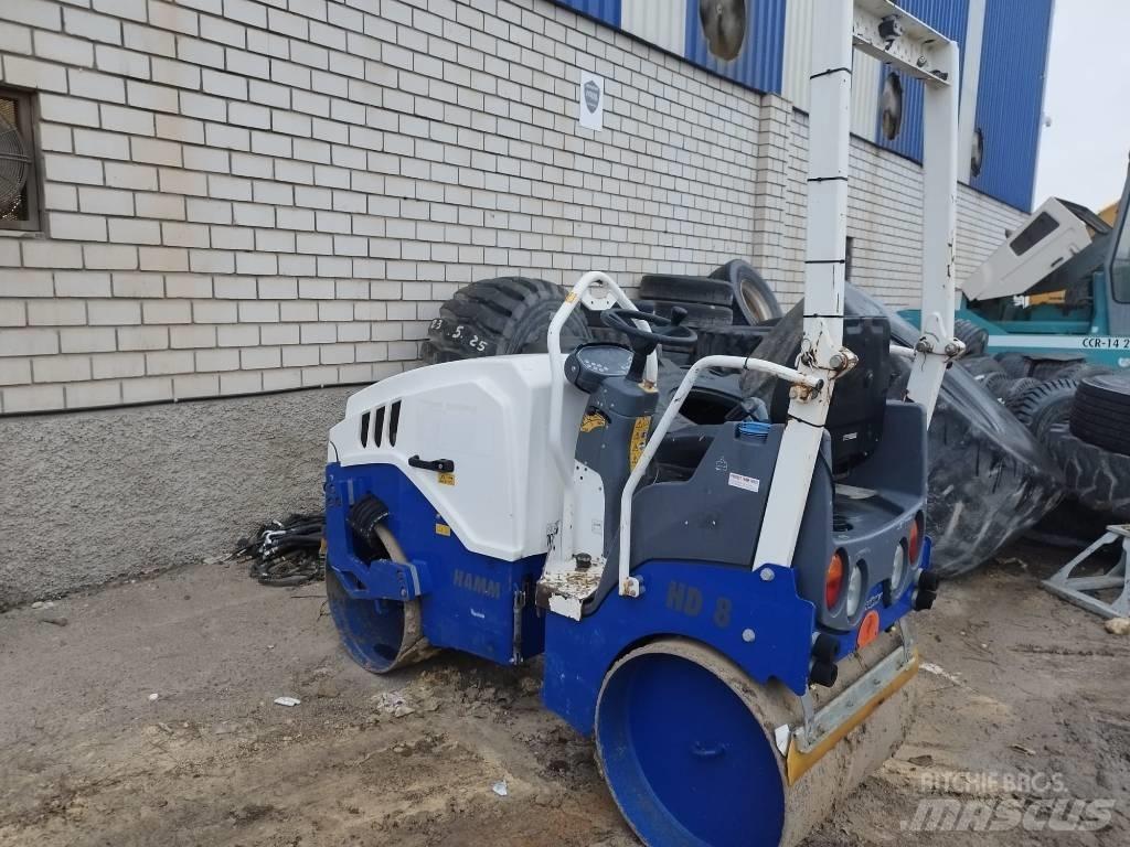 Hamm HD 8 VV Çift tamburlu silindirler