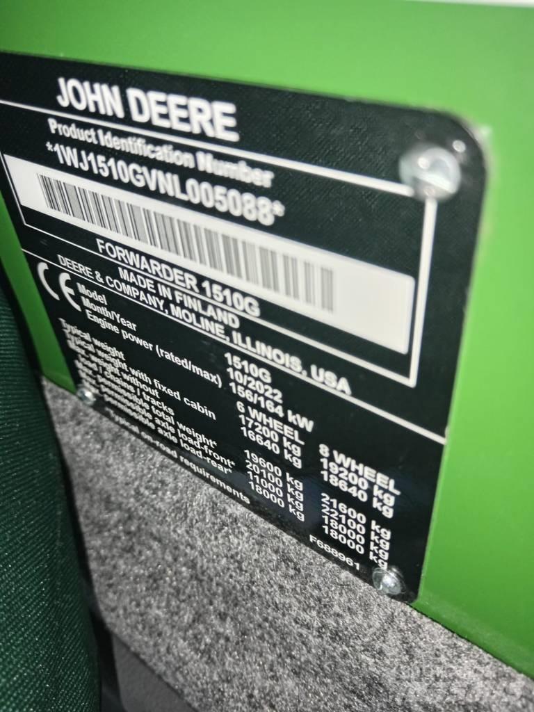 John Deere 1510 G Tomruk yükleyici traktörler