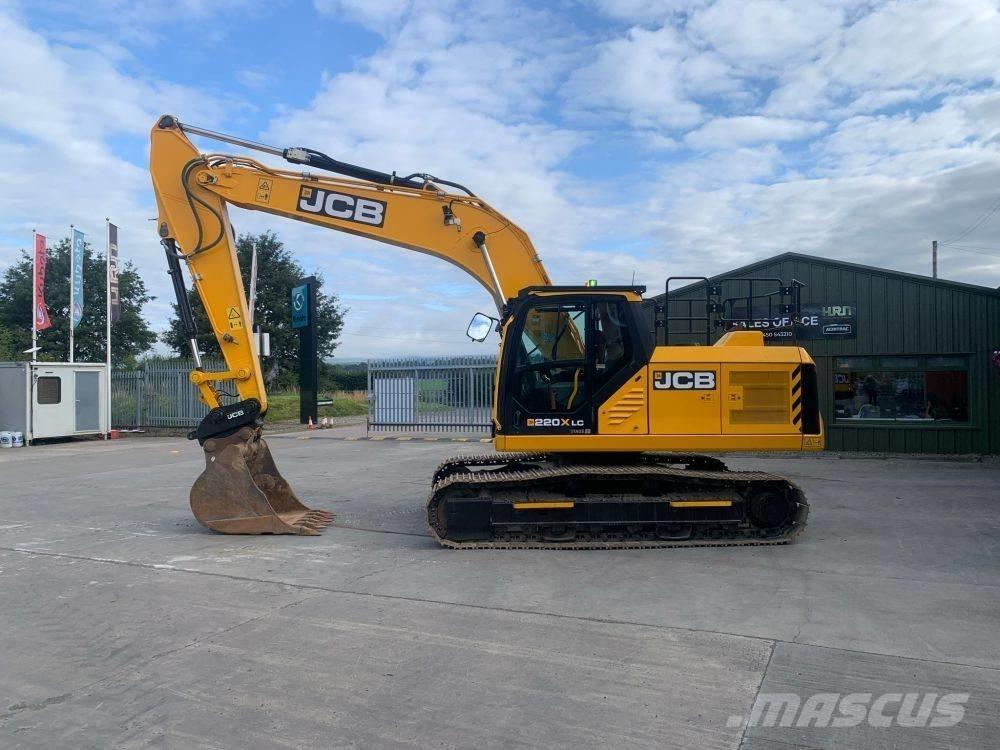 JCB 220 X LC Paletli ekskavatörler