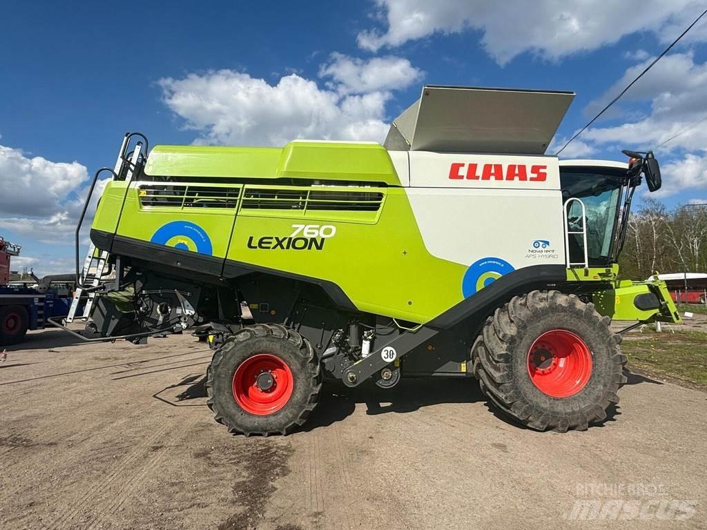 CLAAS Lexion 760 Biçerdöverler