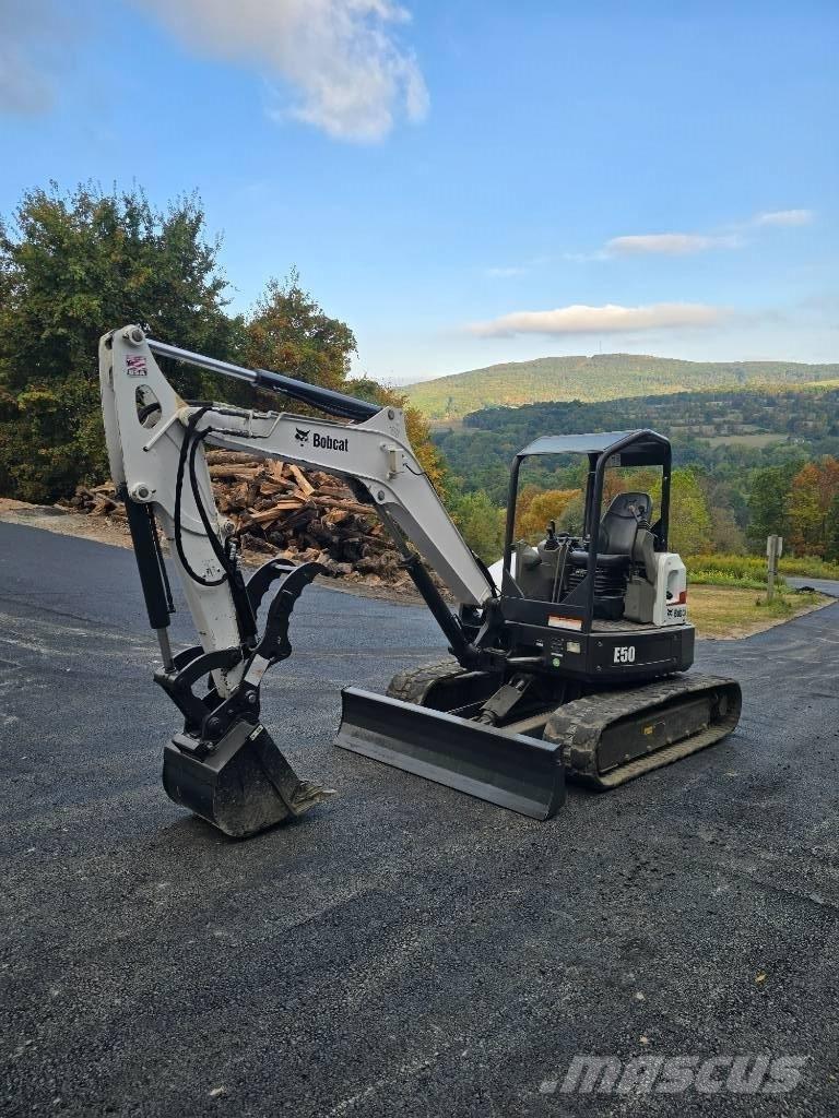 Bobcat E 50 Mini ekskavatörler, 7 tona dek