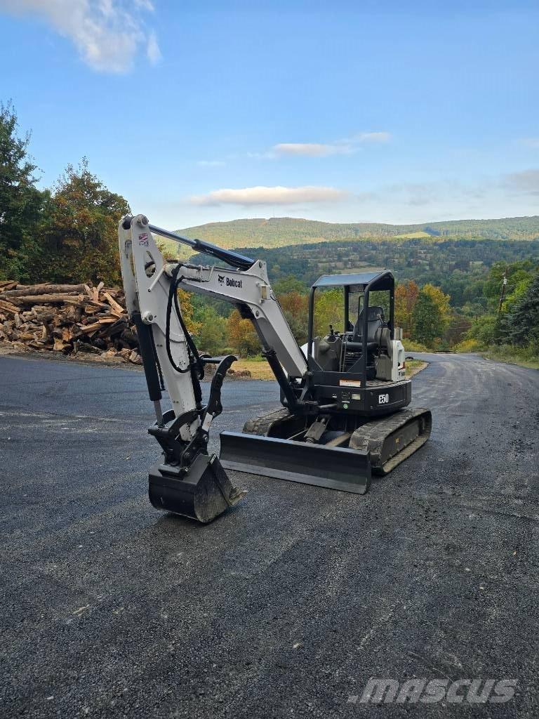 Bobcat E 50 Mini ekskavatörler, 7 tona dek