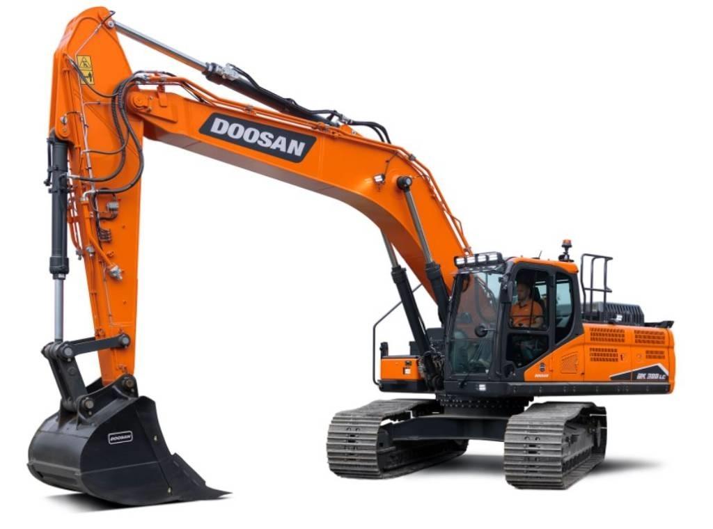 Develon DX300LC-7 Paletli ekskavatörler