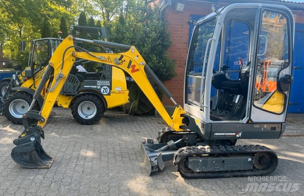 Wacker Neuson ET 16 Mini ekskavatörler, 7 tona dek
