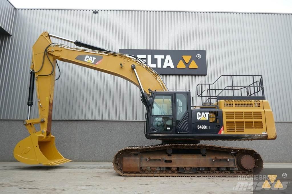 CAT 349D2L Paletli ekskavatörler