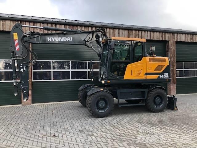 Hyundai HW140A Lastik tekerli ekskavatörler