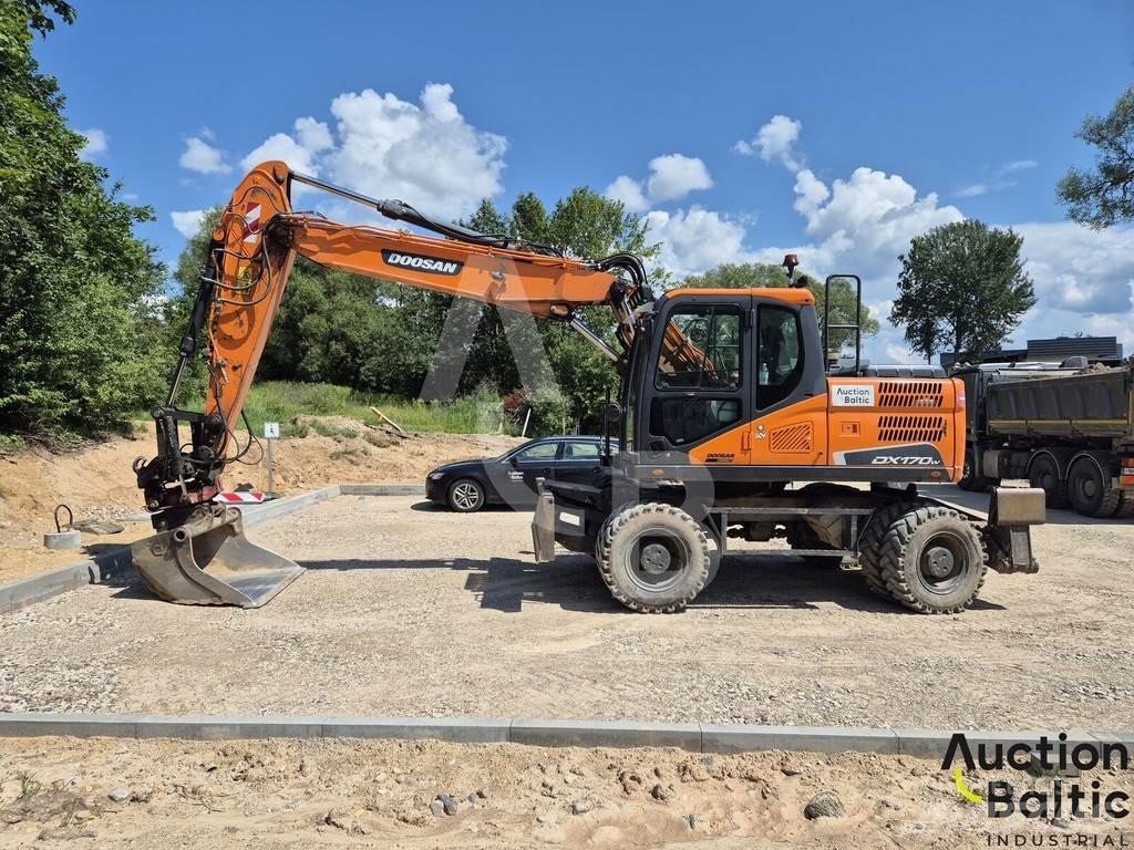 Doosan DX 170 W-5 Lastik tekerli ekskavatörler