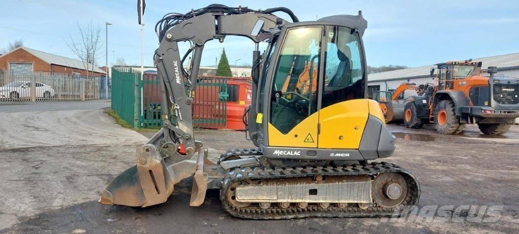 Mecalac 8MCR Mini ekskavatörler, 7 tona dek