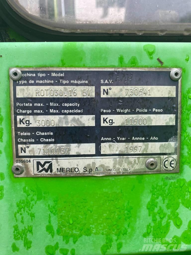 Merlo Roto 30.16 EV Teleskopik yükleyiciler