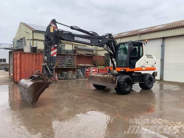 Hidromek 145W Lastik tekerli ekskavatörler