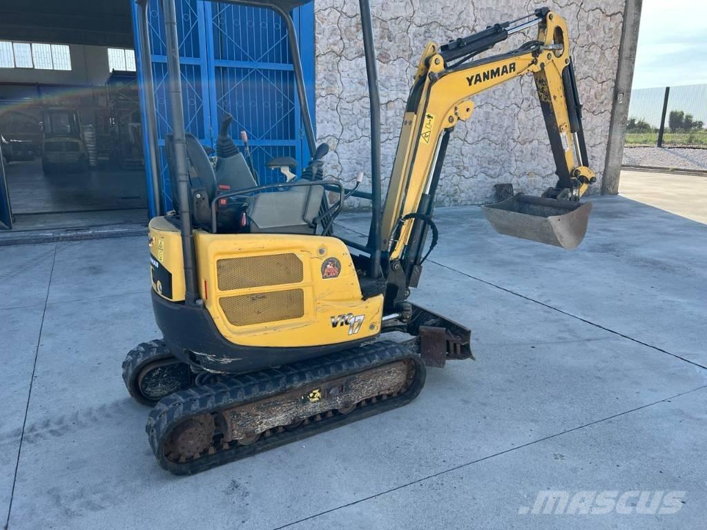 Yanmar Vio 17 Mini ekskavatörler, 7 tona dek
