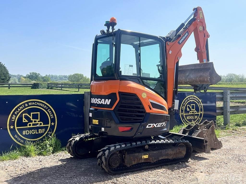 Doosan DX27Z Özel ekskavatörler