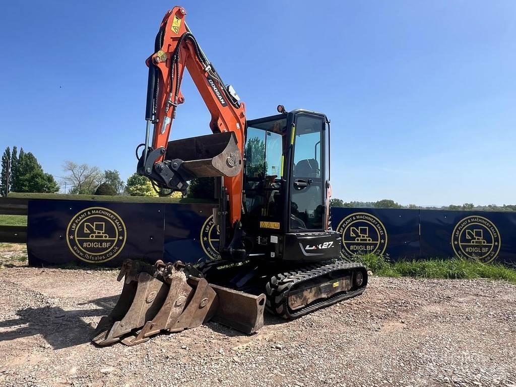 Doosan DX27Z Özel ekskavatörler