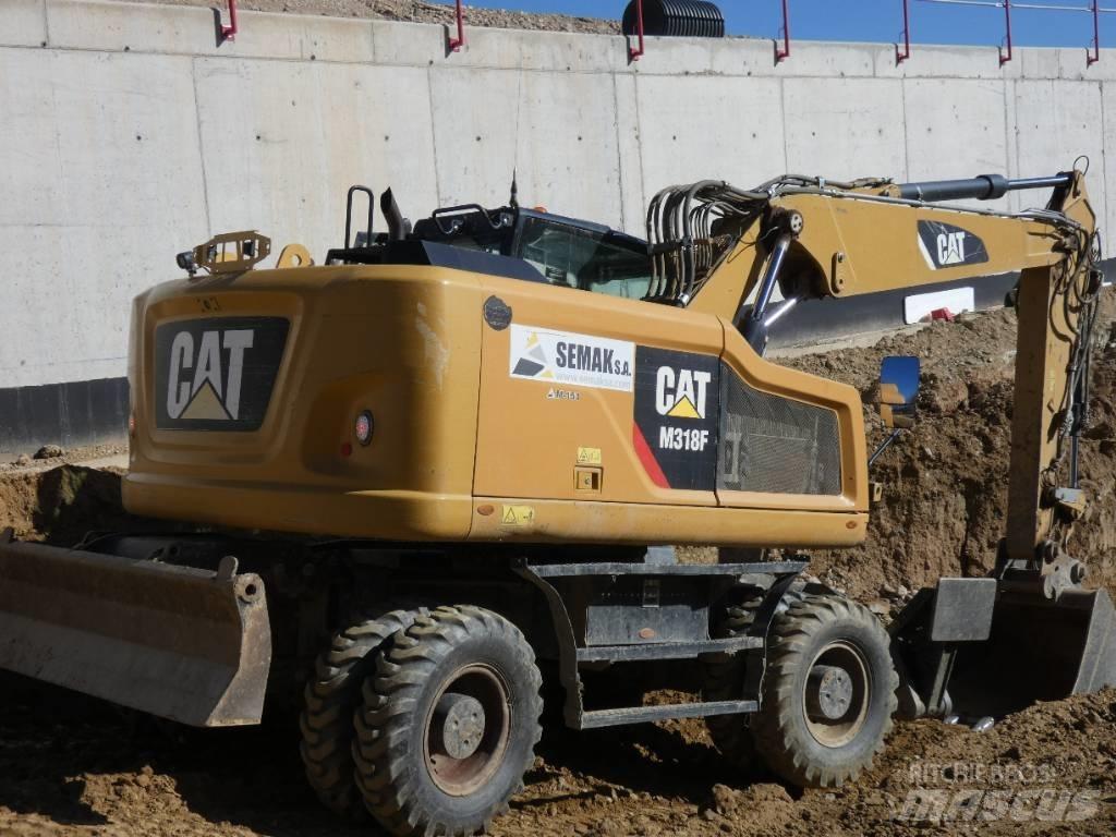 CAT M 318 F Lastik tekerli ekskavatörler
