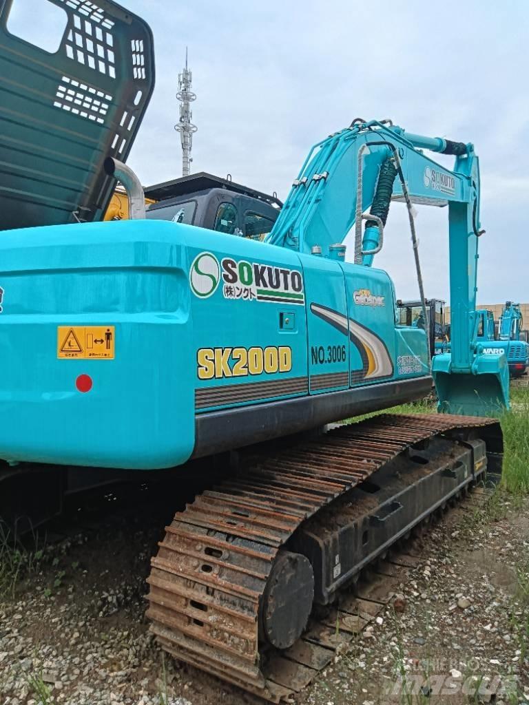 Kobelco SK 200 Midi ekskavatörler 7 - 12 t