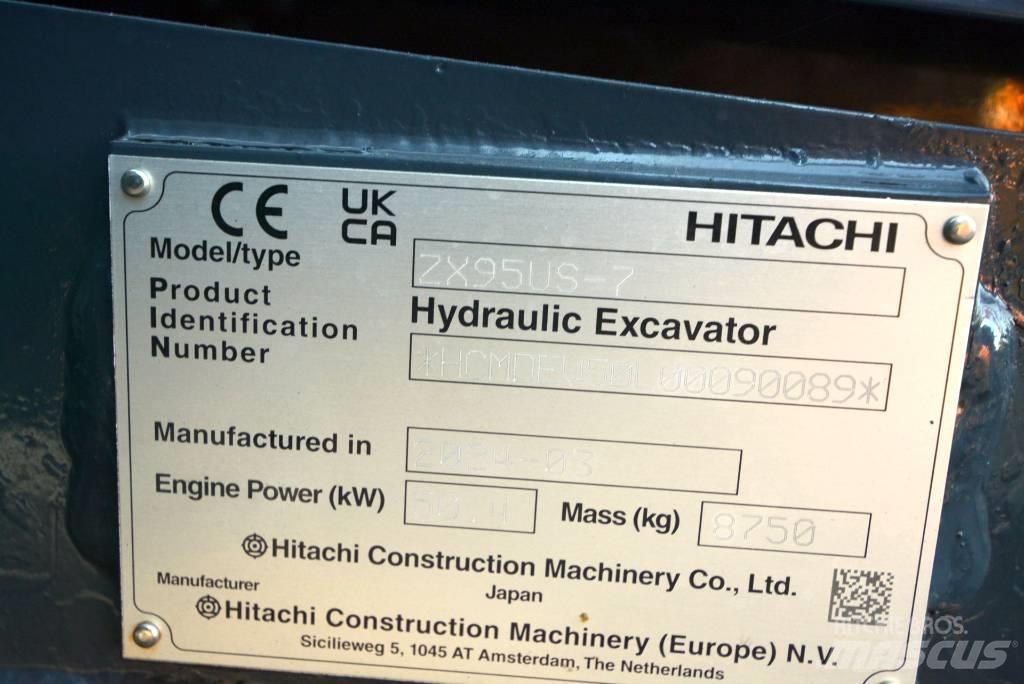 Hitachi ZX 95 US-7 Midi ekskavatörler 7 - 12 t