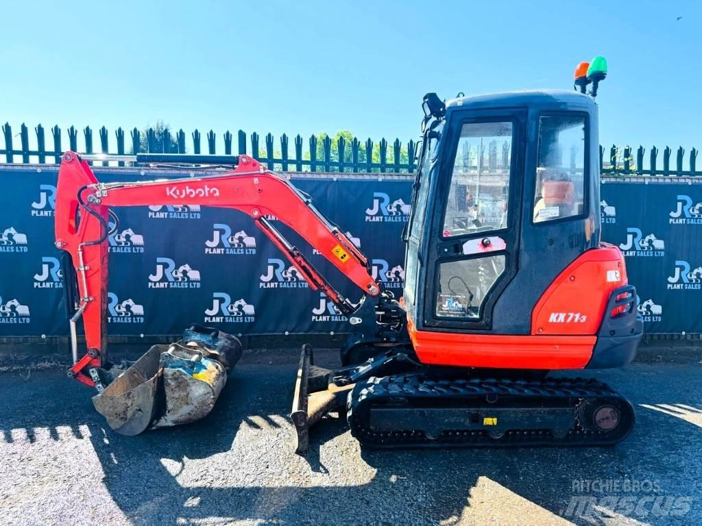 Kubota KX 71-3 Mini ekskavatörler, 7 tona dek