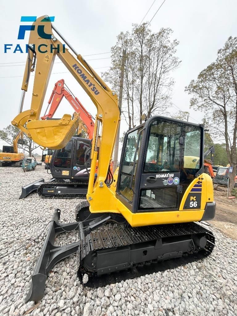 Komatsu pc56 Paletli ekskavatörler