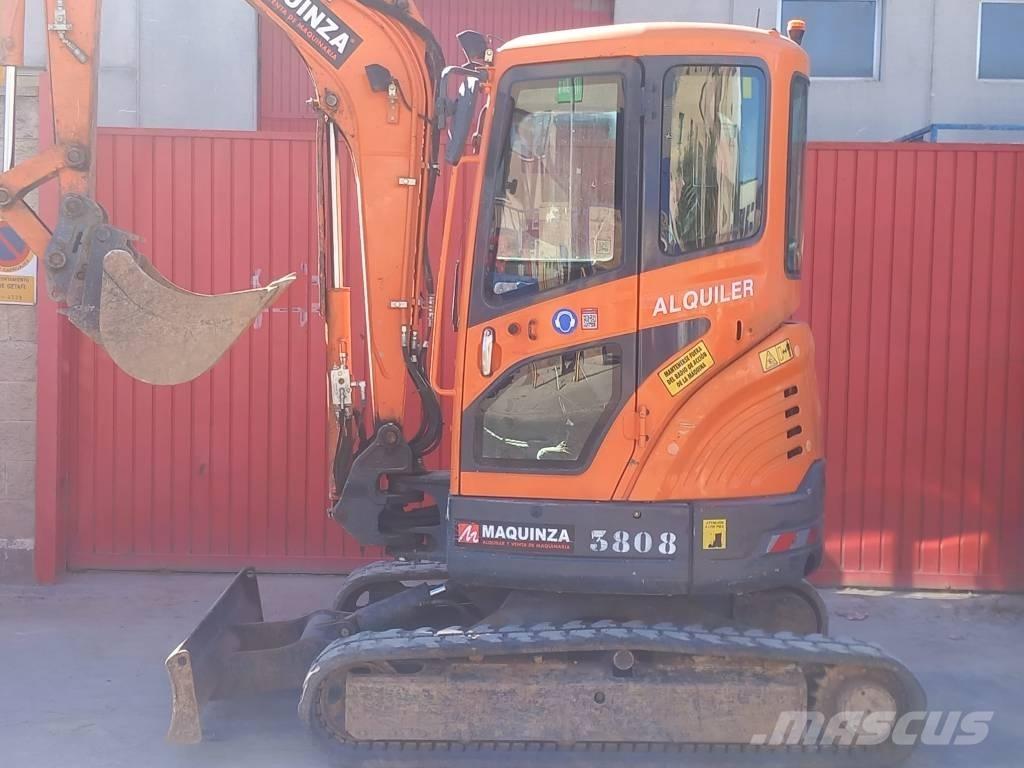 Doosan DX 35 Z Mini ekskavatörler, 7 tona dek