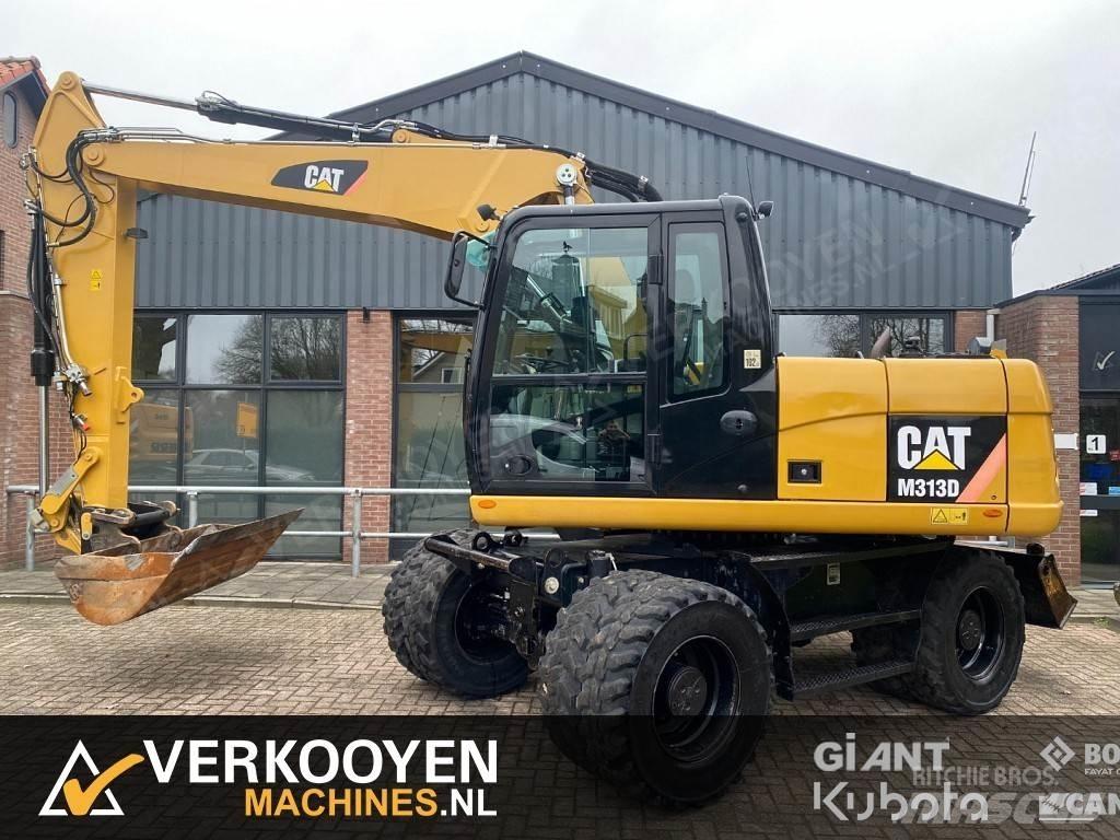 CAT M313D Lastik tekerli ekskavatörler