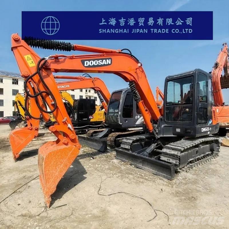Doosan DH 60-7 Mini ekskavatörler, 7 tona dek