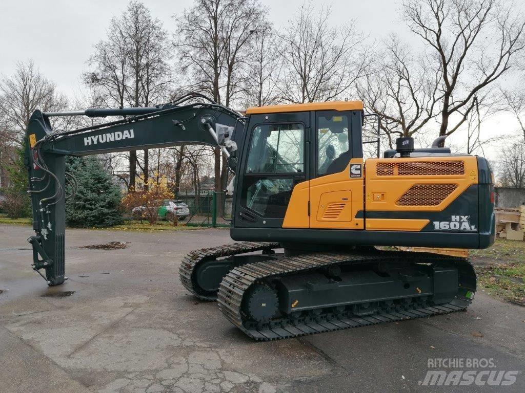 Hyundai HX160AL Paletli ekskavatörler
