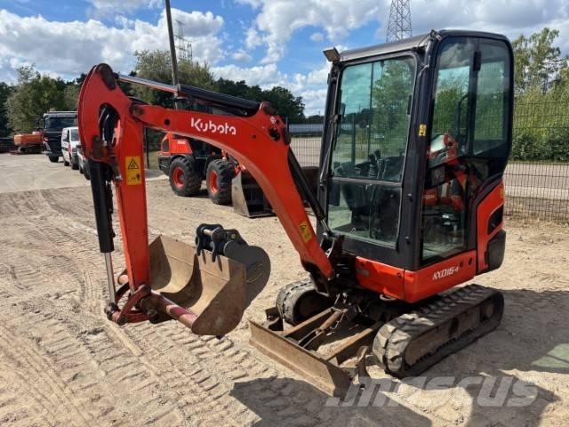 Kubota KX 016-4 Mini ekskavatörler, 7 tona dek