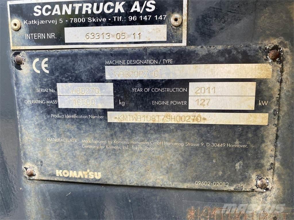 Komatsu WA320PZ-6 Tekerlekli yükleyiciler