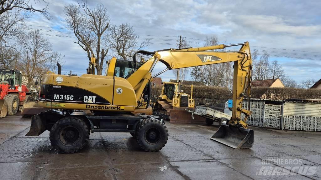 CAT M 315 C Lastik tekerli ekskavatörler