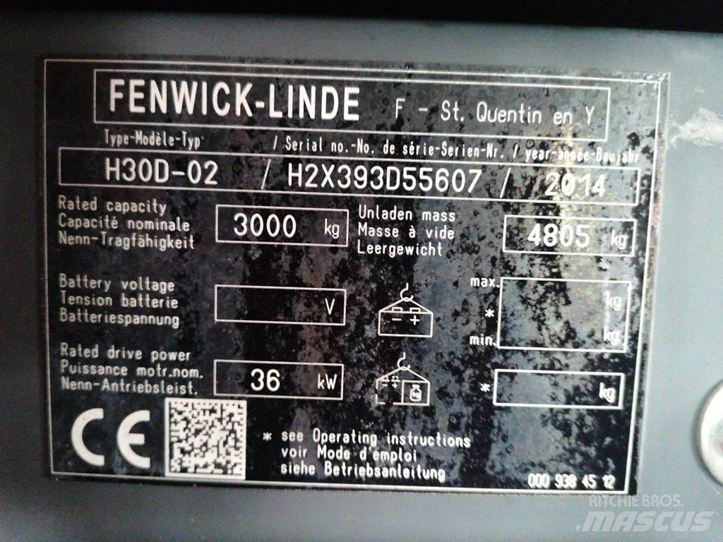 Linde H30D-02 Dizel forkliftler