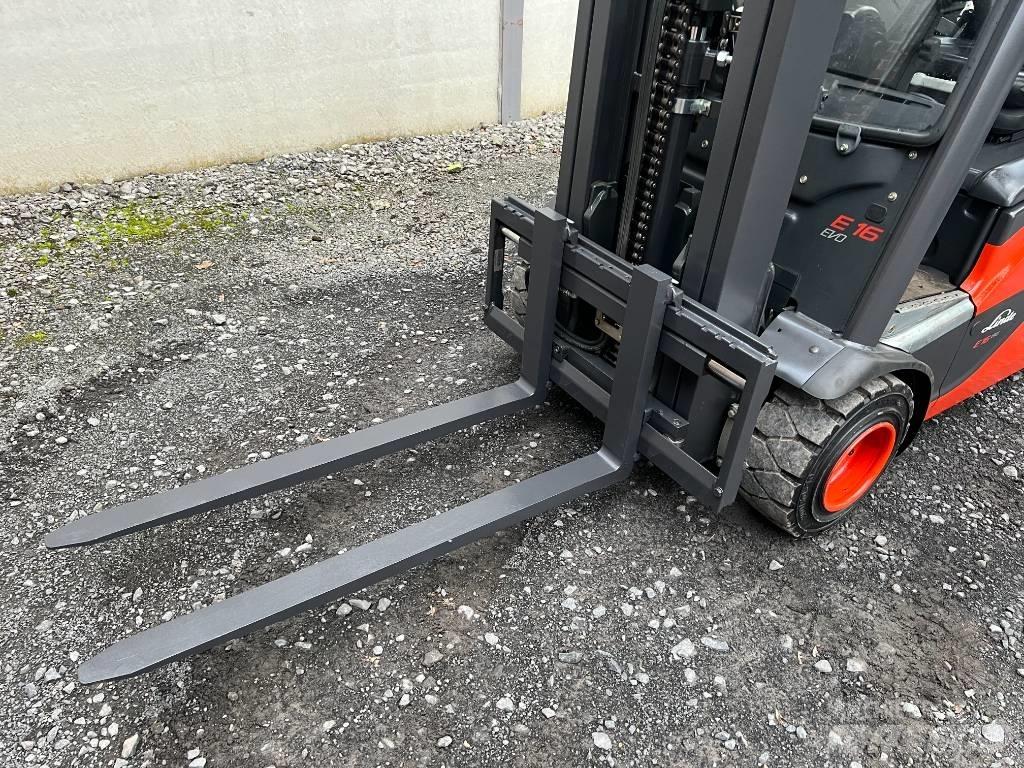 Linde E16-02 EVO Elektrikli forkliftler