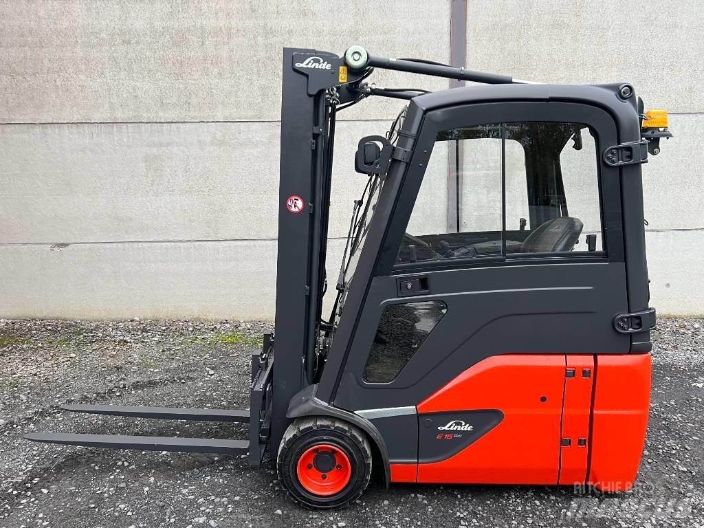 Linde E16-02 EVO Elektrikli forkliftler