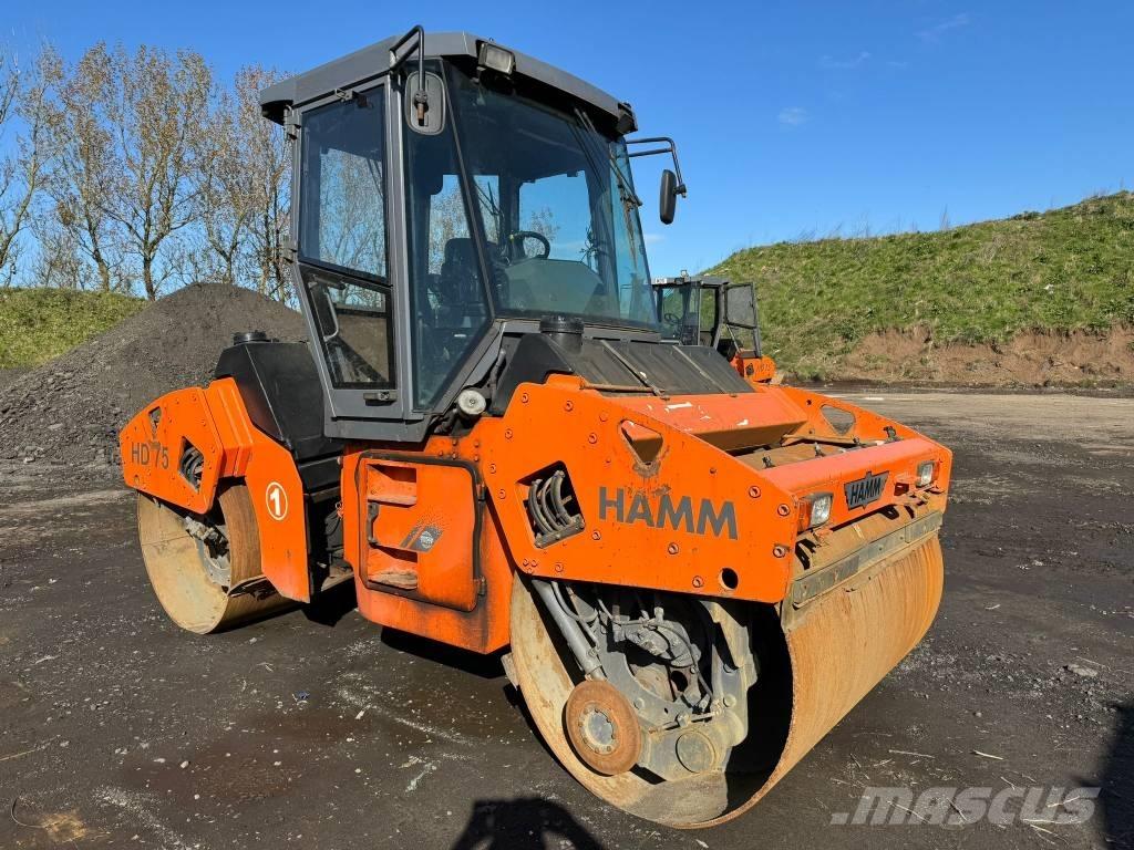 Hamm HD 75 Çift tamburlu silindirler