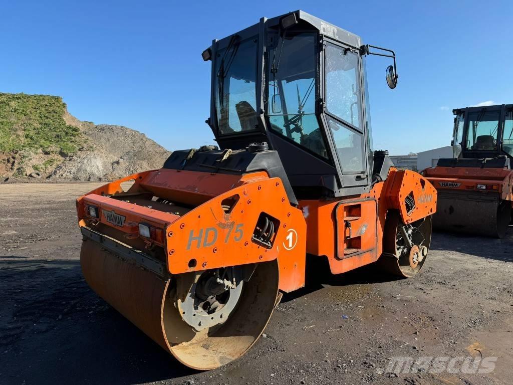 Hamm HD 75 Çift tamburlu silindirler