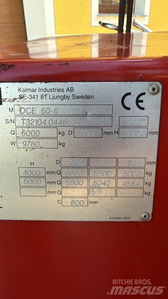 Kalmar DCE 60-6 Dizel forkliftler