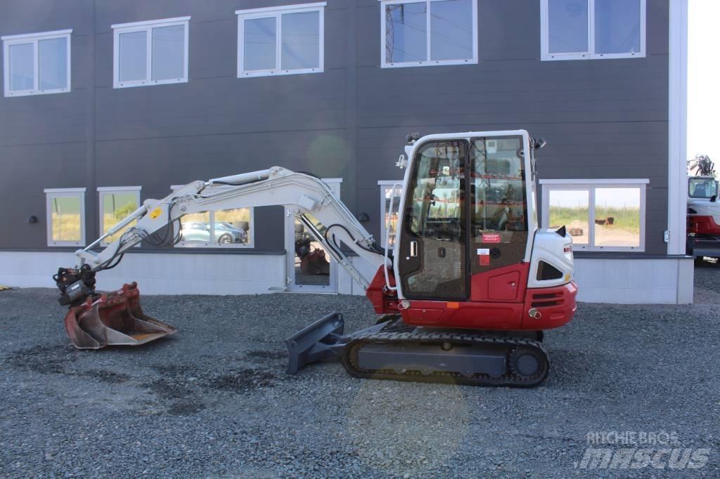 Takeuchi TB 240 Mini ekskavatörler, 7 tona dek