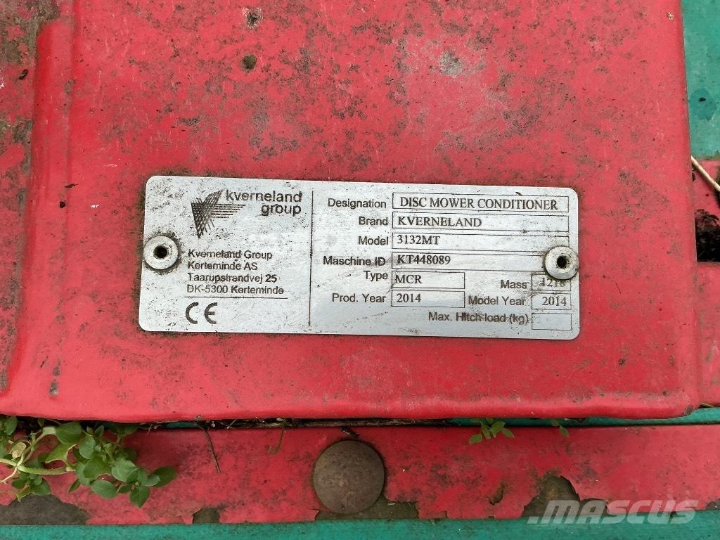 Kverneland 3132 MT Diskli çayir biçme makinasi