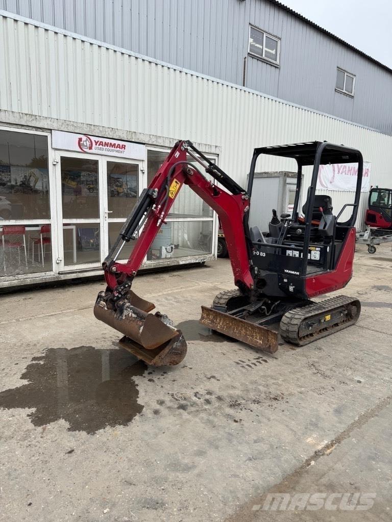Yanmar SV17VT (01317) Mini ekskavatörler, 7 tona dek