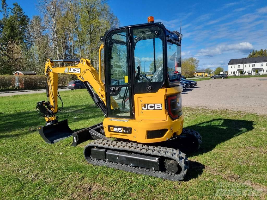 JCB 25Z-1  ränta 1,99% Mini ekskavatörler, 7 tona dek