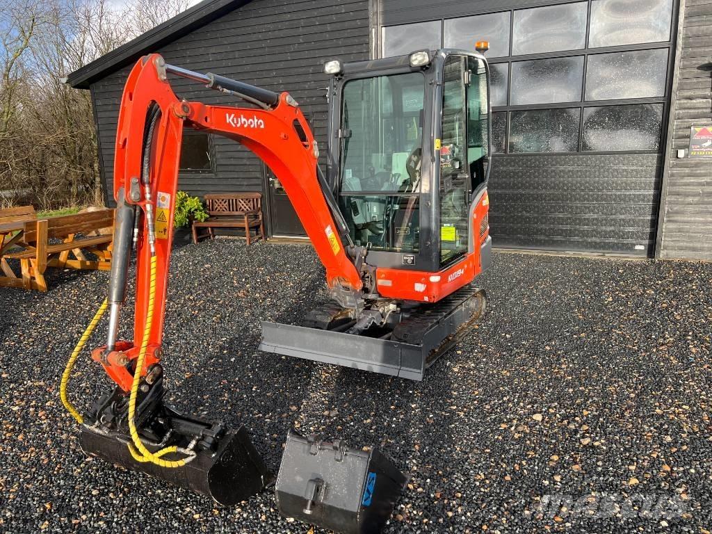 Kubota KX 019-4 Mini ekskavatörler, 7 tona dek