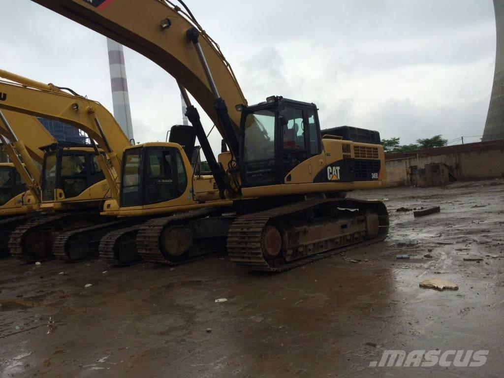 CAT 345 D L Paletli ekskavatörler
